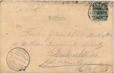 Gruss aus Alzey - Litho
