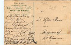 Rätsel Postkarte - Litho