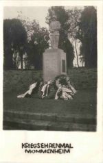 Mommenheim - Kreigerdenkmal