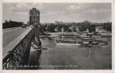 Worms - Blick von der Ernst Ludwigsbrücke