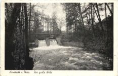 Arnstadt in Thüringen - Das große Wehr