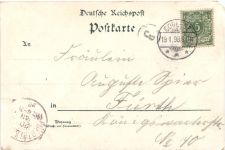 Gruss aus Bad Kösen - Litho