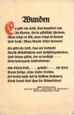 Gedicht - Wunden