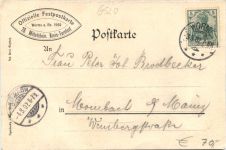 Worms - 26. Mittelrheinisches Kreis Turnfest 1902