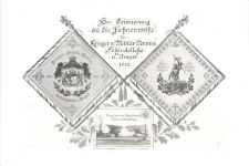 Fahnenweihe Krieger Vereins Schindellohe und Umgebung 1912 - Pullenreuth