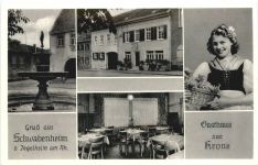 Gruss aus Schwabenheim bei Ingelheim - Gasthaus zur Krone