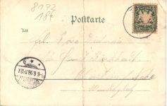 Gruss aus Lenggries - Litho