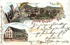 Gruss aus Nohfelden - Litho