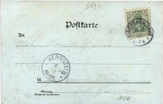 Gruss aus Nohfelden - Litho