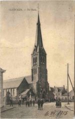 Clercken - De Kerk - Feldpost Luftschifferabteilung