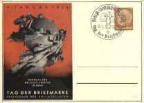 Berlin - Tag der Briefmarke 1938 - Ganzsache