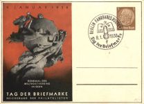 Berlin - Tag der Briefmarke 1938 - Ganzsache