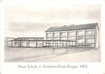 Neue Schule in Volxheim 1962