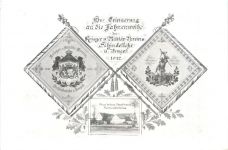 Fahnenweihe Krieger Vereins Schindellohe und Umgebung 1912 - Pullenreuth