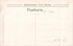 Moseltalbahn Trier-Bullay - Zell