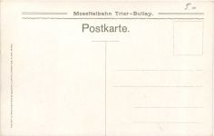 Moseltalbahn Trier-Bullay - Kinheim-Lösnich