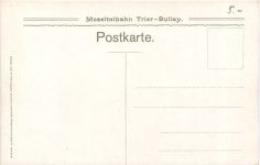 Moseltalbahn Trier-Bullay - Zeltlingen