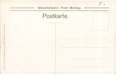 Moseltalbahn Trier-Bullay - Berncastel