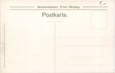 Moseltalbahn Trier-Bullay - Neumagen