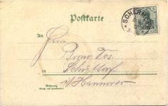 Gruss aus Schermcke - Litho - Oschersleben