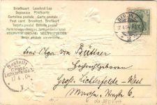 Gruss aus - Prägekarte