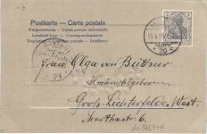 Geburtstag - Prägekarte