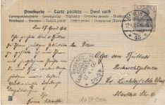 Geburtstag - Prägekarte