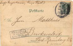 Gruss aus Blankenheim-Klosterrode - Litho