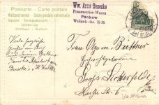 Grüsse - Vögel - Prägekarte