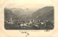 Bozen-Gries mit Rosengarten