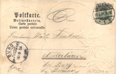 Gruss aus Schleswig - Litho
