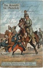 Die Kämpfe im Oberelsass - Feldpost