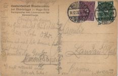 Gastwirtschaft Rhadermühle bei Oberbrügge - Halver