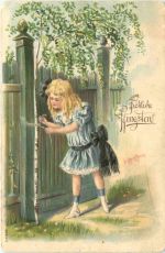 Pfingsten - Prägekarte