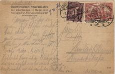 Gastwirtschaft Rhadermühle bei Oberbrügge