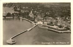 Langenargen vom Flugzeug aus