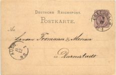 Ganzsache Kreuznach