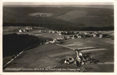Schömberg bei Freudenstadt vom Flugzeug