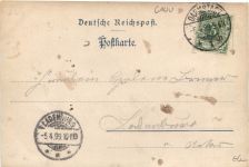 Gruss aus Darmstadt - Litho