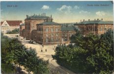 Hof in Bayern - Partie beim Bahnhof