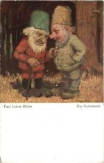Künstler Ak Paul Lothar Müller - Das Geheimnis
