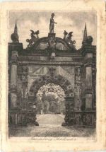 Bückeburg Schlosstor - Radierung
