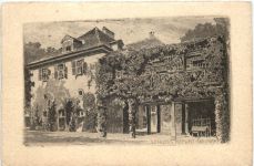 Weimar - Schloss Tiefurt - Radierung