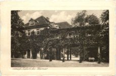 Weimar - Schloss Tiefurt - Radierung