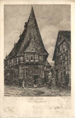 Alt Goslar - Radierung