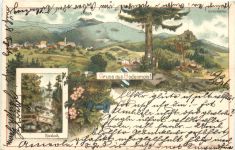 Gruss aus Bodenmais - Litho