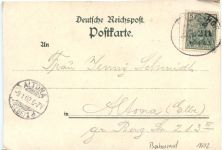 Gruss aus Schönberg im Vogtland - Litho