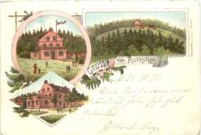 Sohland am Rotstein - Gruss vom Rothstein - Litho
