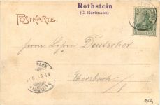 Sohland am Rotstein - Gruss vom Rothstein - Litho