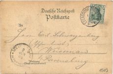 Gruss aus Ebersdorf Reuss - Litho